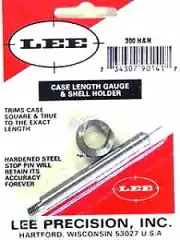 Lee Case Length Gauge & Holder 300 H&H & 300 RUM 90141