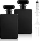 Omsscun 2 Piece Perfume Atomizer Glass Black 30Ml, Empty Perfume Bottles to F...