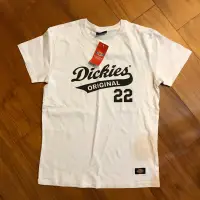 在飛比找蝦皮購物優惠-Dickies 白色短T 女S