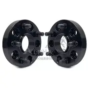 2Pc 5x4.5 Hub Centric 5x114.3 Wheel Spacers 1" Fits Infiniti Q50S Red Sport Q50