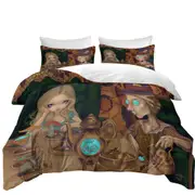 Alice and the Mad Hatter Quilt Cover