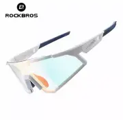 ROCKBROS Cycling Sunglasses Photochromic With Myopia Frame Unisex Sports Glasses