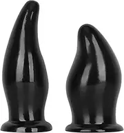 Super Large XXL Giant Anal Dildo, Large Diameter Thick Anal Plug Masturbation Buttplug SM Anus Dilator with Suction Cup Prostate Massager Sex Toy for Men Women(S)