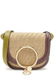 See BY Chloé Mara Woven Cross-body bag - Natural ONE SIZE