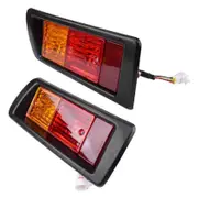 1 Pair Tail Bumper Rear Fog Lights Lamp 81550-60440 81550-60520 Fit for Land Cruiser Prado FJ90/95 1996 -2002 As shown in color