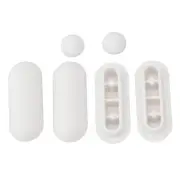 Toilet WC Seat Buffer Set Toilet Seat Bumper Noise Dampening Bumpers Gasket Seat