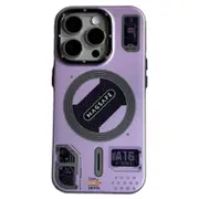 Soka A16 Megnetic Magsafe Case (Suits iPhone 16 Pro Max) - Violet