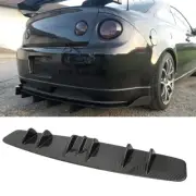 For Chevrolet Cobalt Rear Diffuser 7 Shark Fins Bumper Lip Splitter Spoiler Kits