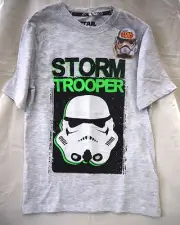 Star Wars Storm Trooper Shirt Size Children's 9/10 Years Lucasfilm New With Tags