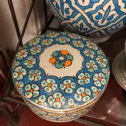 Fez Furniture & Homewares Moorish Daisy Box with Lid