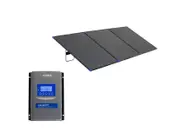 Kings 300W Folding Solar Panel Up to 25A at 12V + 40 AMP MPPT Solar Regulator