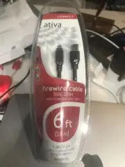Ativa FireWire IEEE 1394 Cable, 6' NEW SEALED