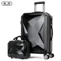 在飛比找樂天市場購物網優惠-密碼箱韓版女行李箱飛機箱拉桿箱子個性旅行箱男皮箱子母箱20寸