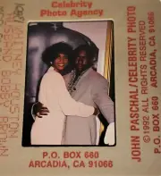 Whitney Houston Bobby Brown 35mm Photo Transparency Press Slide