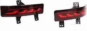 Car Rear Bumper Tail Brake Light DRL Red&Amber For Honda CRV CR-V 2020-2021