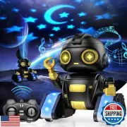 BAIWU Robot Toys for Kids,RC Robot with Gesture Sensing and LED Eyes,Star Pro