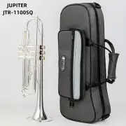 Jupiter JTR-1100SQ Professional Trumpet B-flat Brass silver plate Jazz Trumpet