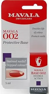 Mavala Switzerland 002 Double Action Protective Base Coat, 5 ml