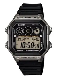 在飛比找Yahoo!奇摩拍賣優惠-【萬錶行】CASIO 十年電力 復古風  AE-1300WH