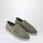 [Fear of God] Sage Colored Suede Loafer 43 IT Green