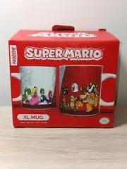 *FREE SHIP* 16oz Super Mario Bros Extra Large Mug Nintendo Bowser Peach Yoshi