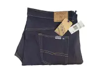 NWT David Bitton Buffalo Jeans Blue Denim Mens 44x34 Ben Relaxed Tapered MSRP$99