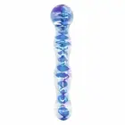 House Of Dasein Crystal Glass Dildo Long Butt Plug Waterproof Colourful Anal Bea