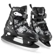 Snowflake Girl's Adjustable Ice Skates | Kids Ice Hockey Skates for Girls Boys