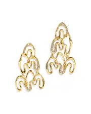 Alexis Bittar Solanales Crystal Chandelier Earrings