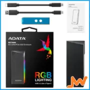 ADATA EC700G M.2 PCIe/SATA SSD Enclosure Supports USB 3.2 Gen2/Type-C