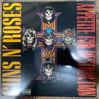 在飛比找Yahoo!奇摩拍賣優惠-中陽   槍花Guns N Roses Appetite F