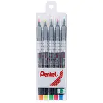 【角落文房】PENTEL 飛龍 S512 水性螢光筆 5色組