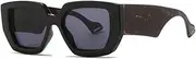[HieoAnir] Oversized Punk Square Sunglasses Women Goggle Sun Glasses Female UV400 Shades Eyewear