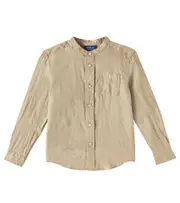 [Polo Ralph Lauren Kids] Polo Ralph Lauren Kids Postboy linen shirt Y 10-12 beige