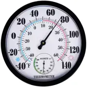 Indoor Outdoor Thermometer Hygrometer, Lirches Outdoor Thermometer