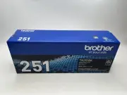 GENUINE Brother 251 TN251-BK Black Toner