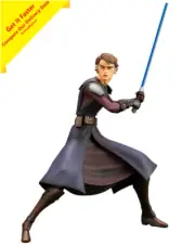 STAR WARS Anakin Skywalker The Clone Wars Ver. ArtFX+ Statue + BONUS NEW INSTOCK