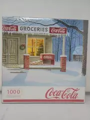 Coca Cola The Corner Store 1000 pieces Springbok Puzzle 2008 Groceries Store