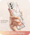 i-Blason for Samsung Galaxy A32 5G Marble Stylish Case Flexible w/ Screen Cover