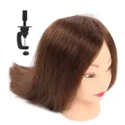 Hair Mannequin Head Hairdresser Training Head Cosmetology Manikin Head With CHW