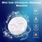 3IN1 Mini Portable Ultrasonic Turbine Washing Machine Spin Dryer Laundry Washer