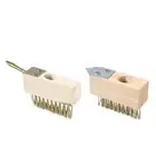 Crack Weeder Wired Grout Cleaner Brush for Sidewalk Walkways Paving Joints