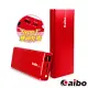 aibo 設計美學 20000Plus Type-C雙向充電 大容量行動電源紅色
