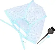 Minkissy Hair Dye Brush Hair Dyeing Tool Set Highlight Cap Salon Dye Cap for Short Long Curly Straight