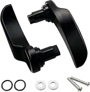 MDPROMCP Black Saddlebag Latch Lever - Saddle Bag Lid Lifters Aluminum Compatible with Harley Davidson 2014-2022 2023 Street Glide Road King Special Road Glide Special Ultra Limited with Hard Bags