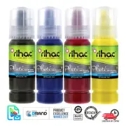 Rihac Dye Sublimation Ink for Epson EcoTank T522 ET-1810 2810 2811 2820 4700 522