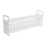Eisco Labs Test Tube Rack, Holds 31 x 16mm Tubes - Polypropylene