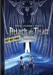 Attack On Titan Season 4 Part 2 Limited Edition Blu ray DVD Final Season