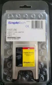 SimpleTech STI-CFAD FlashLink PC Card Adapter for Type 2 CompactFlash cards