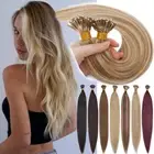 AU CLEARANCE Nano Ring Tip Remy Human Hair Extensions Micro Loop Beads 150G 150S